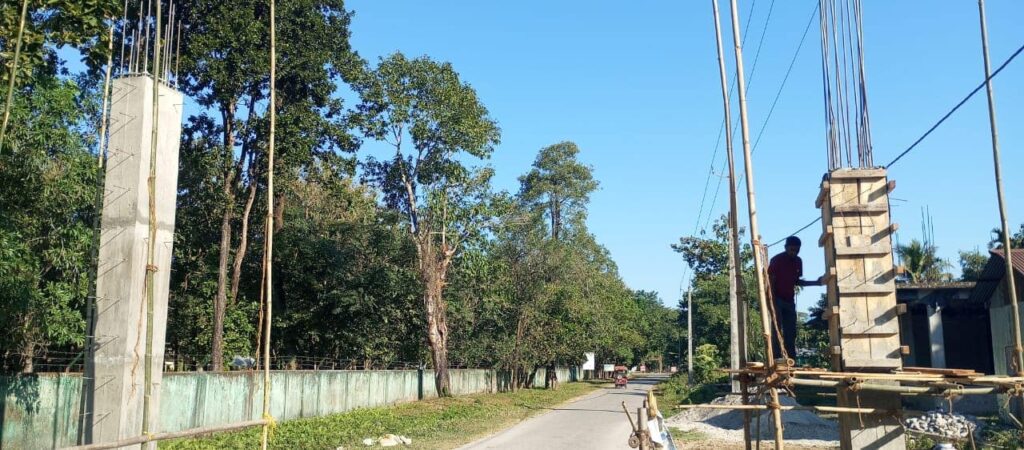 Raimona National Park Entry Gate Construction