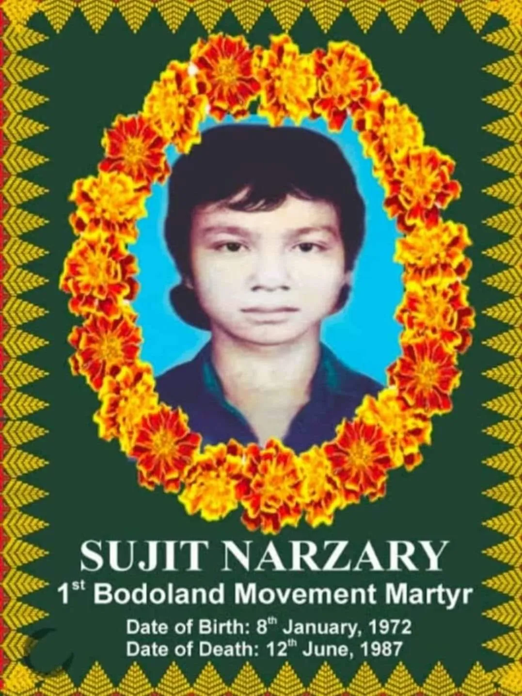 Lt. Sujit Narzary | Martyrs Day of ABSU