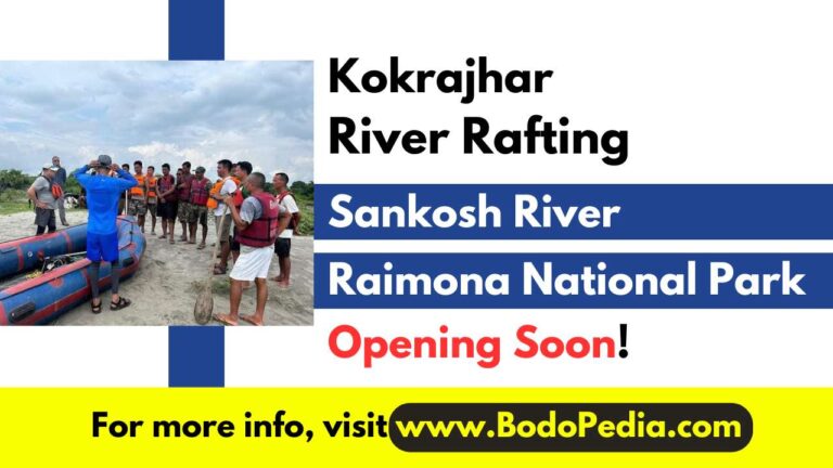 Kokrajhar River Rafting Sankosh River